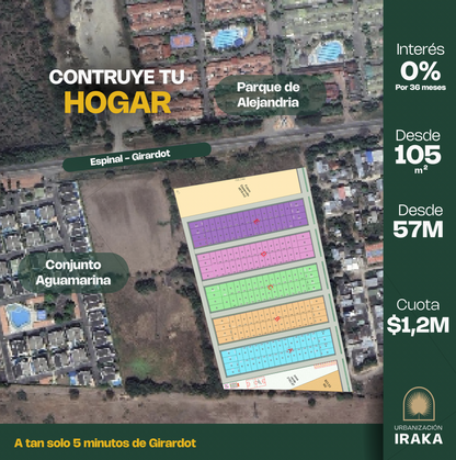 Lotes Financiados a 3 años / Flandes Tolima