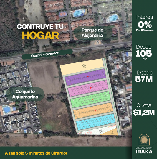 Lotes Financiados a 3 años / Flandes Tolima