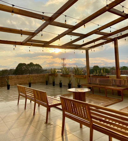 VENDO APARATAESTUDIO BARRIO PARIS, ENGATIVA  | GIMNASIO, TERRAZA, SAUNA Y TURCO