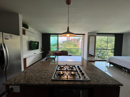 🔥🏙️ ARRIENDO APARTAESTUDIO  – EL POBLADO MEDELLIN CON PARQUEADERO🔥