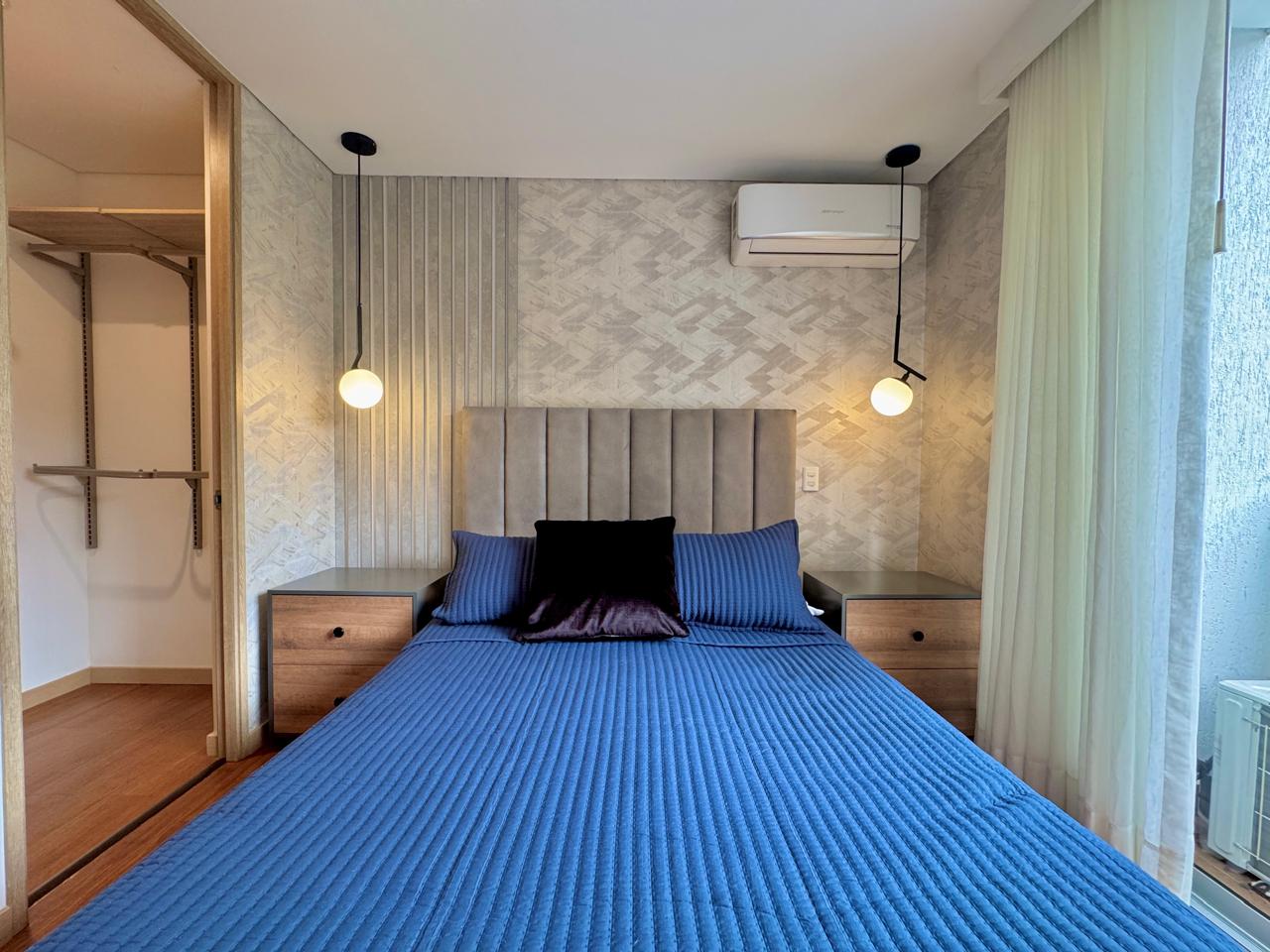 ARRIENDO APARTAMENTO AMOBLADO EN EL POBLADO | BALCÓN GRANDE, AIRE ACONDICIONADO Y ACABADOS DE LUJO