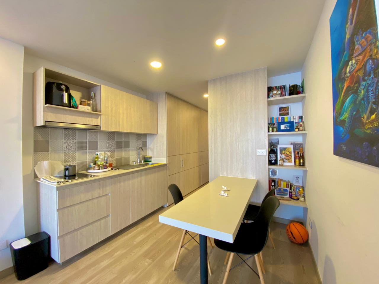 ARRIENDO APARTAESTUDIO EN CHAPINERO / GIMANSIO Y ZONAS SOCIALES TOP