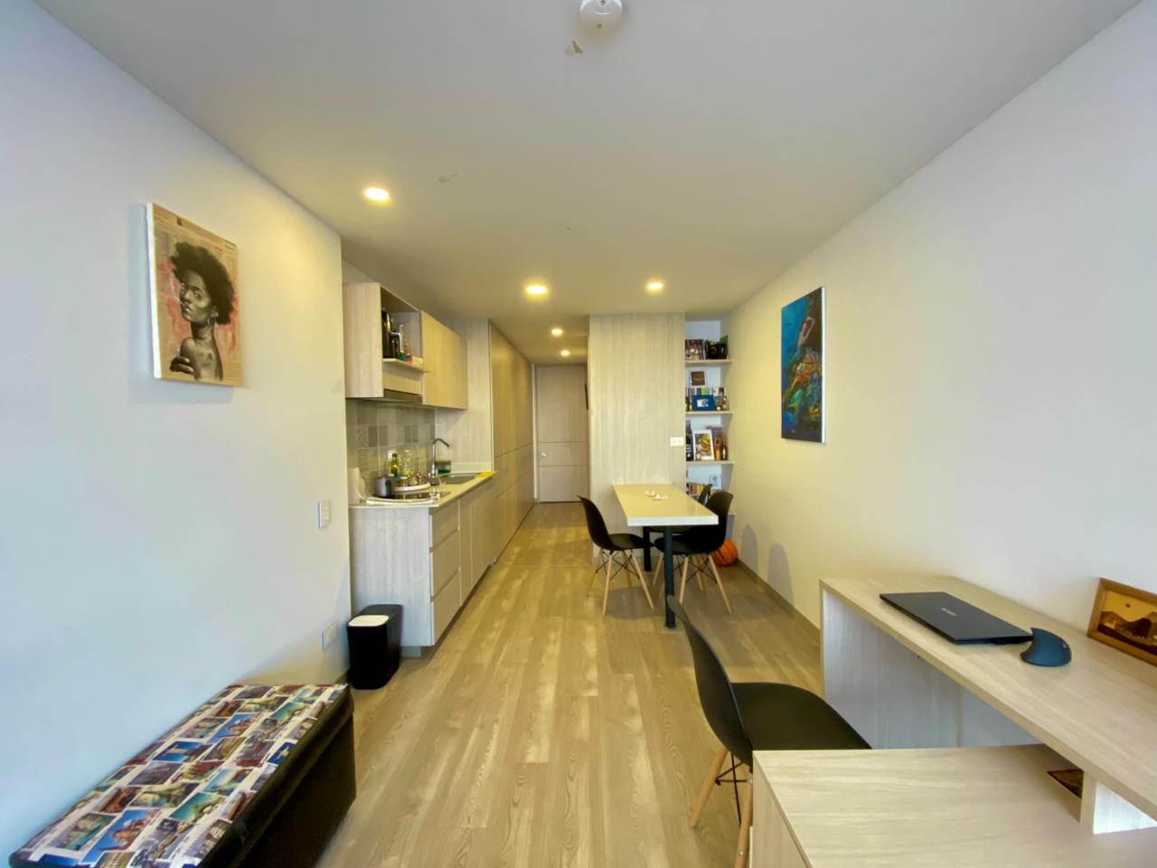 ARRIENDO APARTAESTUDIO EN CHAPINERO / GIMANSIO Y ZONAS SOCIALES TOP