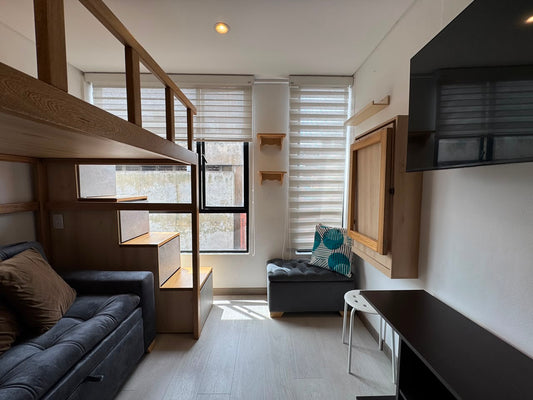 APARTAESTUDIO AMOBLADO EN ARRIENDO EN CHAPINERO CENTRAL | AMOBLADO + A PASOS DE LA ZONA ROSA 🔥🏙️