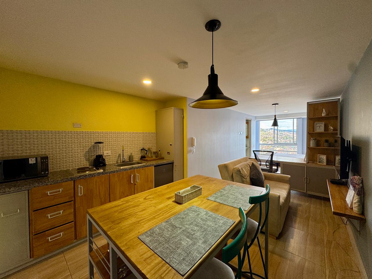 🏢 APARTAESTUDIO EN VENTA EN EL CENTRO | PISO 30 + TOTALMENTE AMOBLADO Y DOTADO 🌆