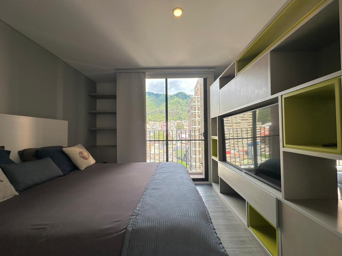 🏡 APARTAESTUDIO EN RENTA – SAN MARTÍN | CENTRO | PISCINA + 2 BALCONES 🔥