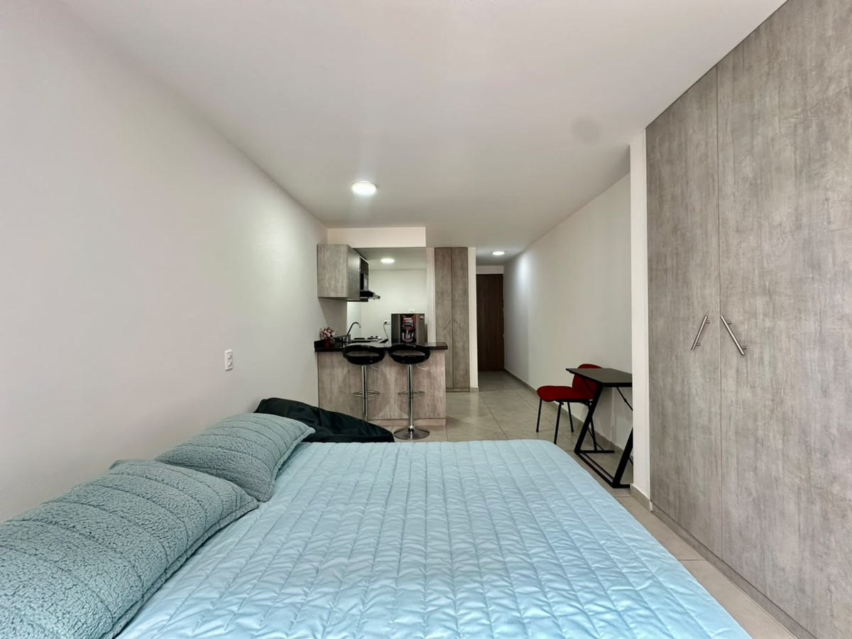 🏙️ APARTAESTUDIO AMOBLADO EN ARRIENDO – CHAPINERO | TODO INCLUIDO + COWORKING Y GIMNASIO 🔥